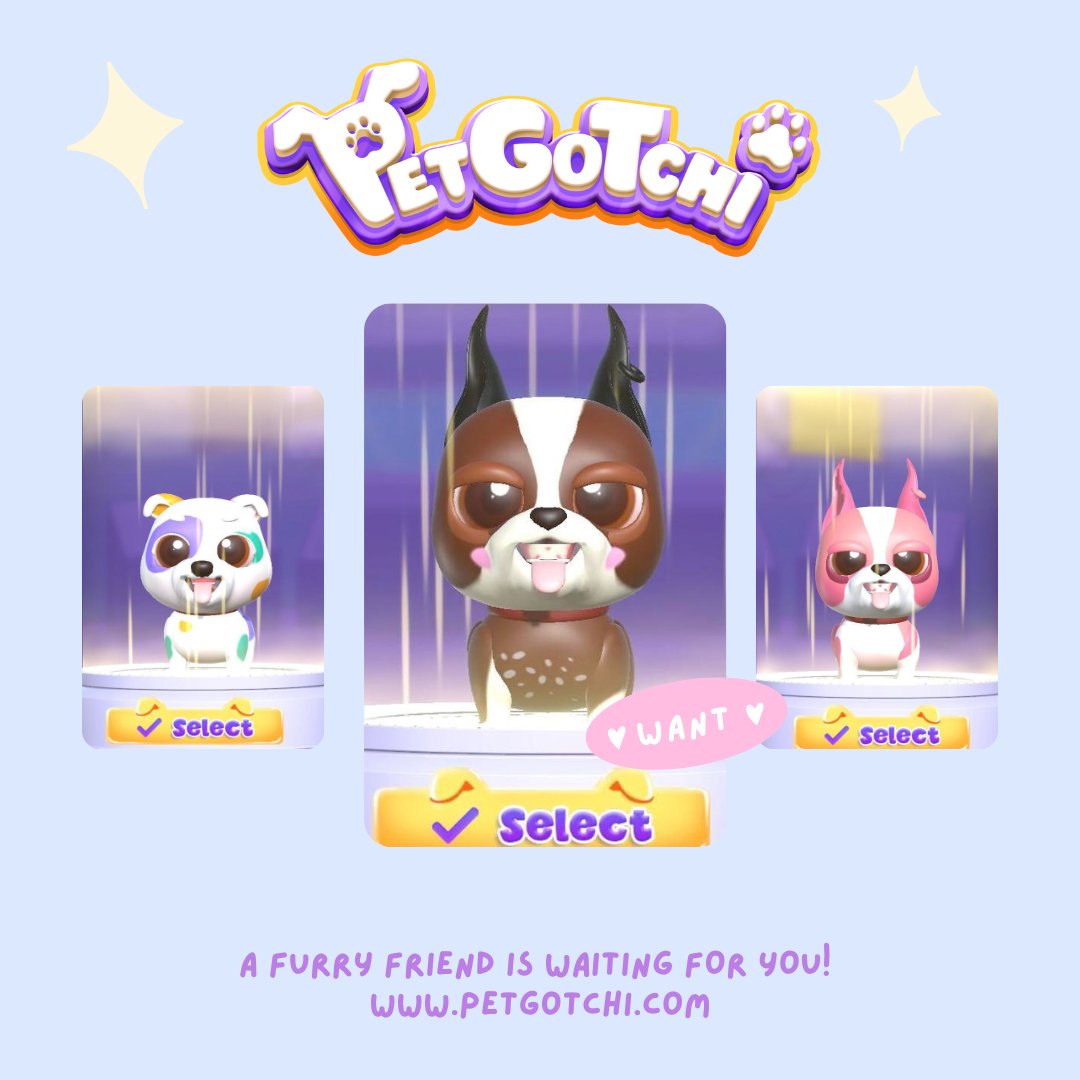 petgotchi's tweet photo. Tired of playing games where your pets look the same as everyone else's? 

In Petgotchi, each pet has its own appearance, so you never have to worry about mistaking your pet for someone else's. 😎
Pre-register - https://t.co/7mNkjFTDSo 🐶

#MobileGame #gamedev #characterdesign https://t.co/XafHZ06mIO