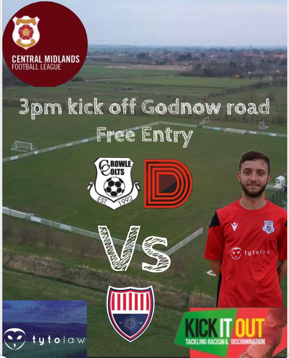 CrowleDevs's tweet photo. It’s the final game of the season.
The Devs face @Elite_AFC_ on Saturday in what promises to be a tough encounter, why not come down and support them in the last game. #UPTHEDEVS 🔴⚫️ https://t.co/HolaXP5A2Z