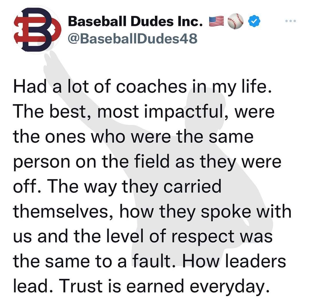 Coaches, mentors, leaders...