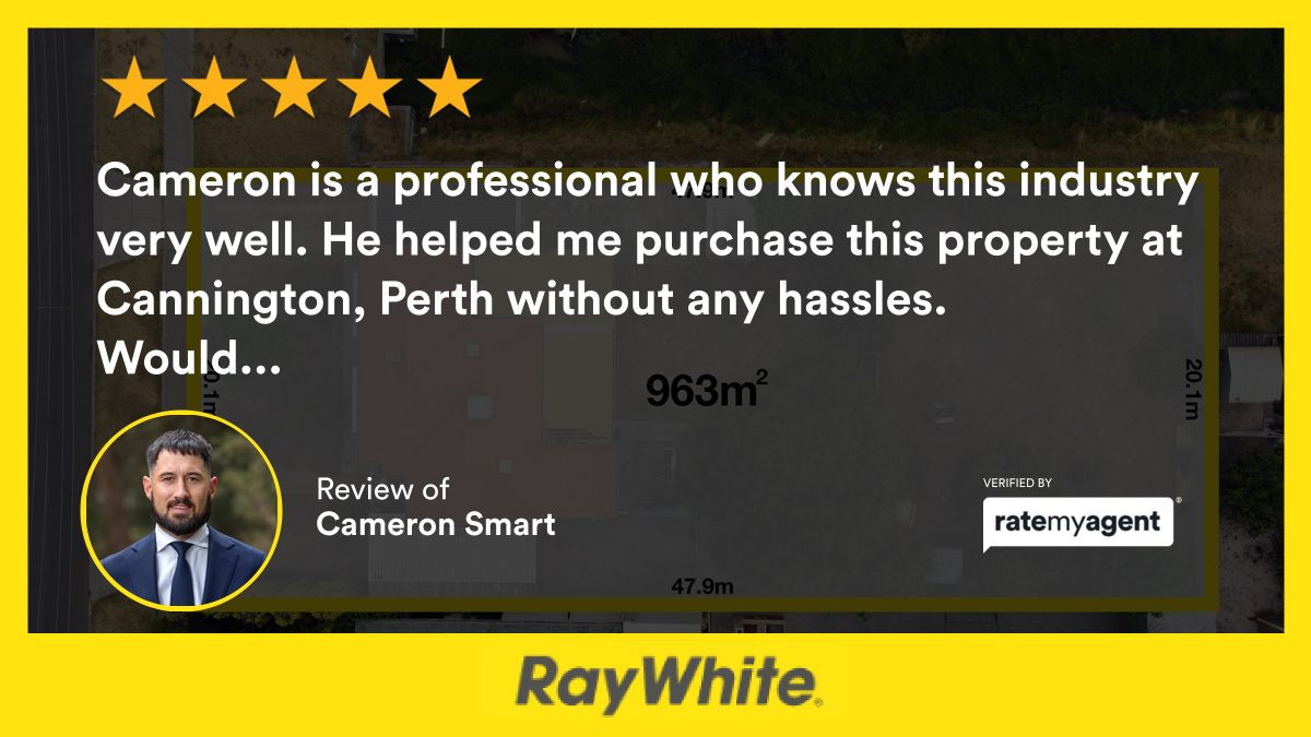 cameronsmart's tweet photo. My latest RateMyAgent review in Cannington.
 67822
https://t.co/gi9YP6zaAR

...
#ratemyagent #realestate #Ray_White_Cannington https://t.co/WBMoIj3GBX