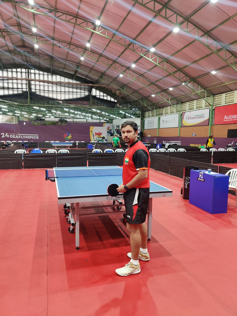 Happy world table tennis day 🏓🏓❤️ #tabletennis #tabletennisplayer #deaflympics #ultimatetabletennis #therallycontinues #SAI