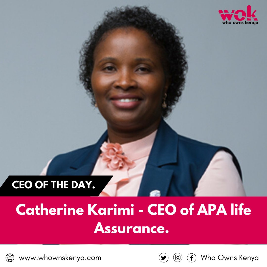 Who Owns Kenya? on Twitter "THREAD. Catherine Karimi is an experienced