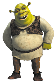 SuperSmashBot1's tweet photo. If Shrek was revealed, I'd be like: "You remind me of Frank the Cop." https://t.co/GnmPeLLXGV