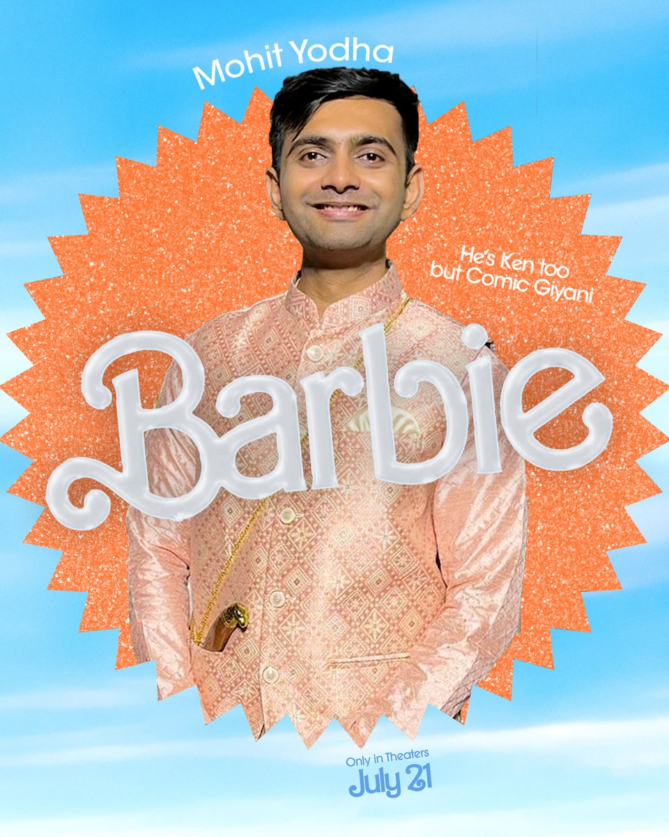 feditax's tweet photo. @badal_bnftv , @comicverseyt and @pjexplained are #Ken too but with different abilities!
Barbie, Only in Theaters July 21st

Made by @feditax
#feditax #bnftv #badal #MenOfCulture #Barbie #BarbieMovie #barbiethemovie https://t.co/1m2LDGE3eN