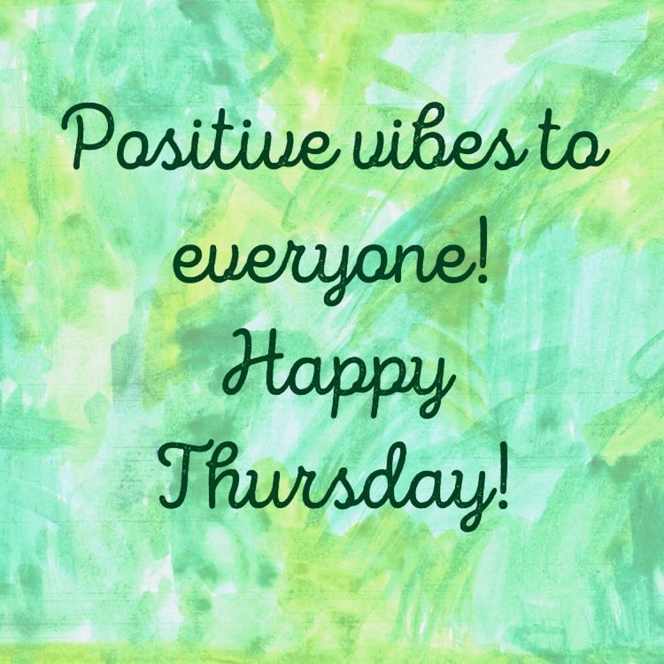 How are you doing today? #HappyThursday