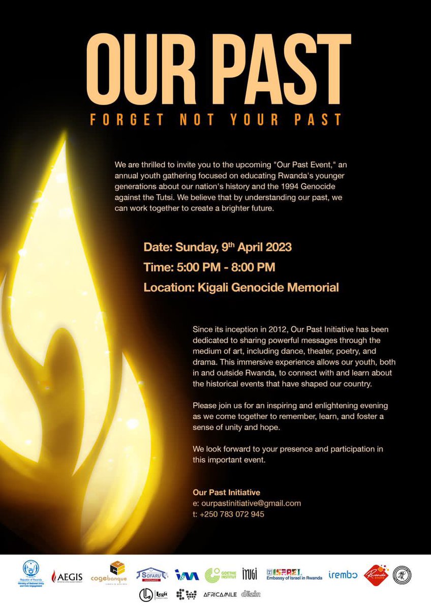 BruceIntore's tweet photo. #Ourpast2023 #Kwibuka29 @Our_Past_In https://t.co/suuYE7Vl6R