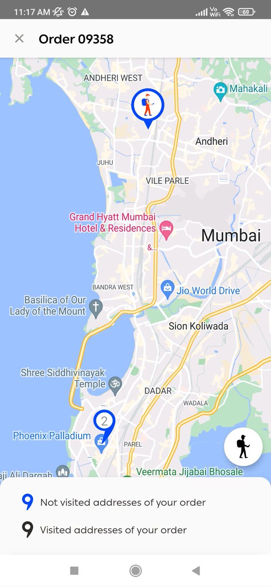 5ft_something's tweet photo. @BorzoIndia is literally the worst app 🥹🥹 been waiting for my parcel since 2½ hrs https://t.co/jxMhy8EueX