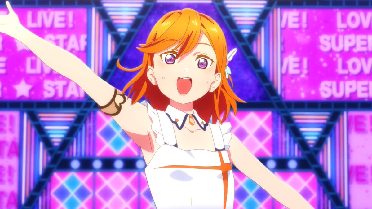 LLAnythingBot's tweet image. Kanon fell off the stage!