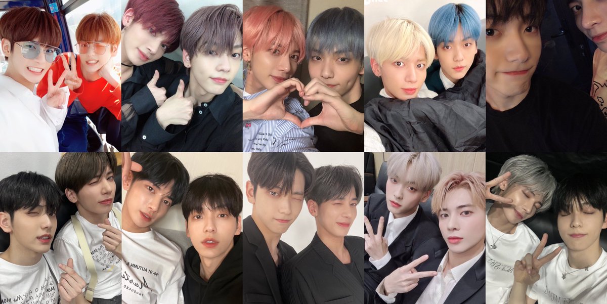 canbeyour_'s tweet photo. 신뢰즈 셀카 찍을 때마다 표정이랑 포즈 동기화되는 거 귀여워 ♡ https://t.co/5PEgihChIs