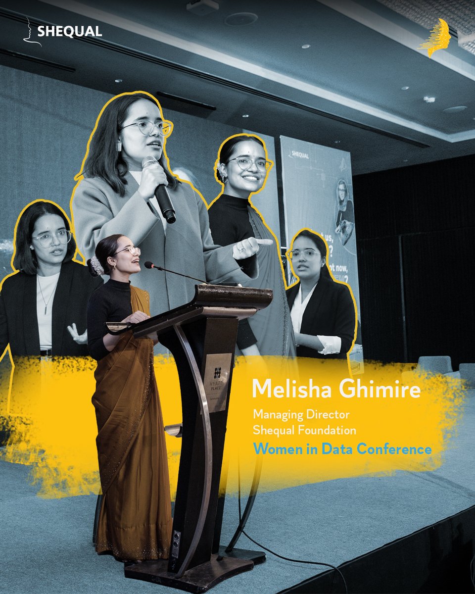 shequal_org's tweet photo. Meet the driving force behind the Shequal Foundation - our visionary Managing Directors; Astha Sharma and Melisha Ghimire, who have been leading the charge in empowering women everywhere to take the reins in the field of tech!
#ShequalFoundation #WIDC @yasthaa @m_melisha https://t.co/OLvKf6uECN
