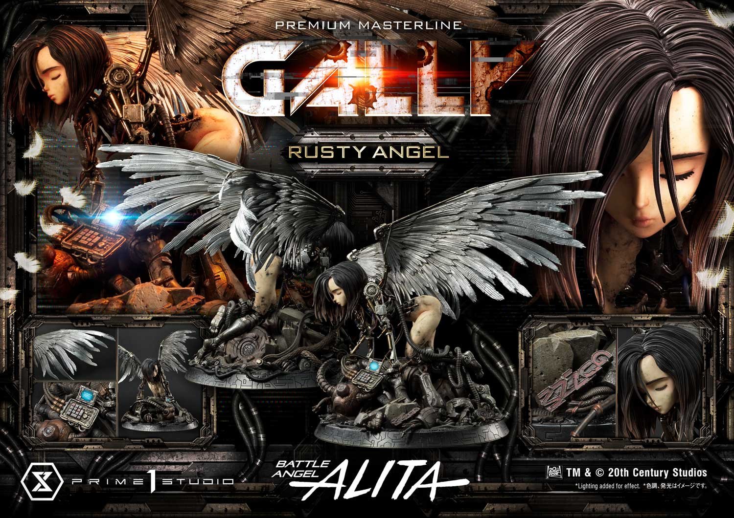 Prime 1 Studio Gally Rusty Angel (Bonus Version) 1/4 Scale Statue