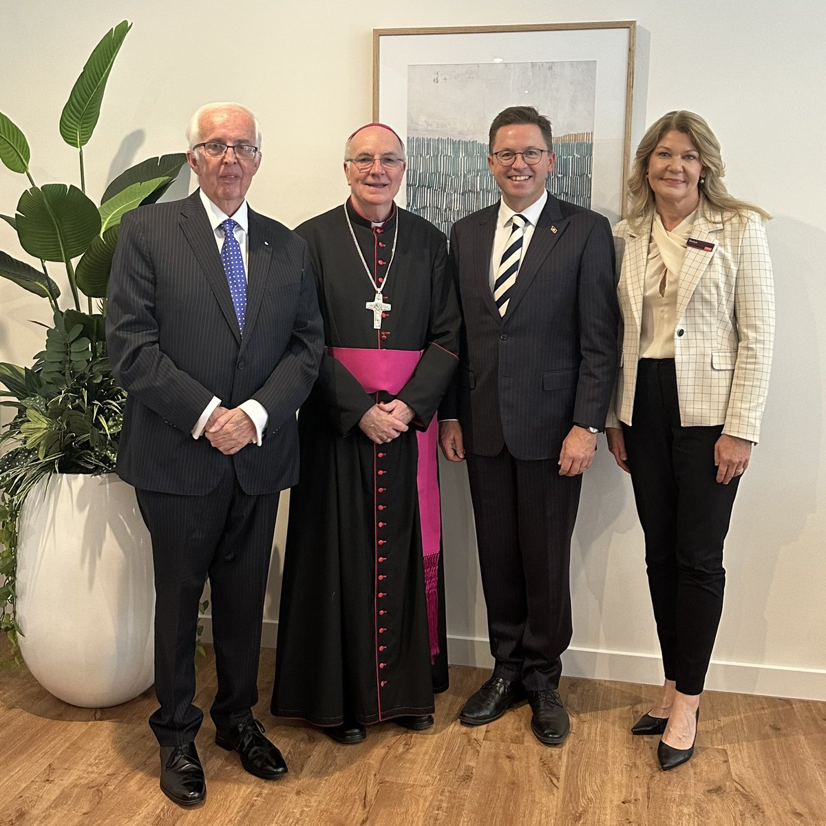 catholicmelb's tweet photo. Congratulations to Villa Maria Catholic Homes on the opening of Trinity Lane last week! Blessed by Bishop Martin Ashe, the new facility in Ivanhoe includes 39 accessible and modern apartments for people aged over 55 who are on a low income, and people with disability. https://t.co/X525Z6DDxh