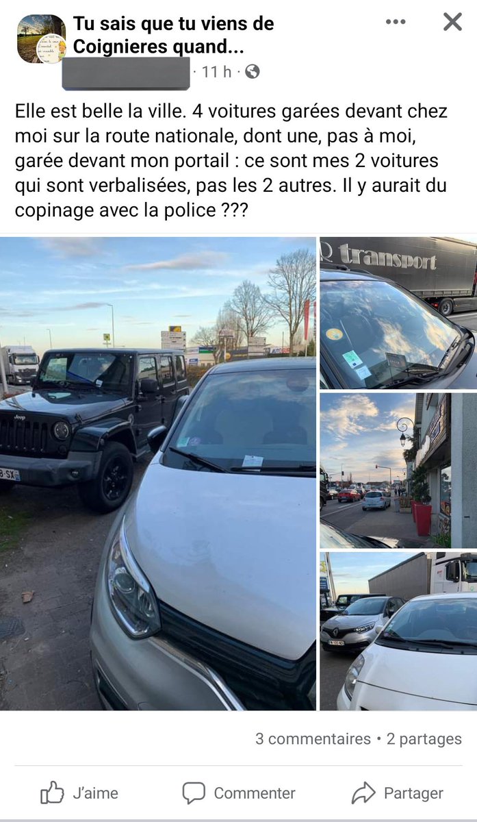 velut78's tweet photo. #ouinouin je me suis garé sur un trottoir DEVANT CHEZ MOI et je me suis fait verbalisé 🤡
👉Merci pour la libération des trottoirs et PC @DidierFischer1 #Coignieres
👉Il y a un parking gratuit de l'autre côté de la route mais il faut marcher 10m...
#PCN10 https://t.co/W6ukOn4kba