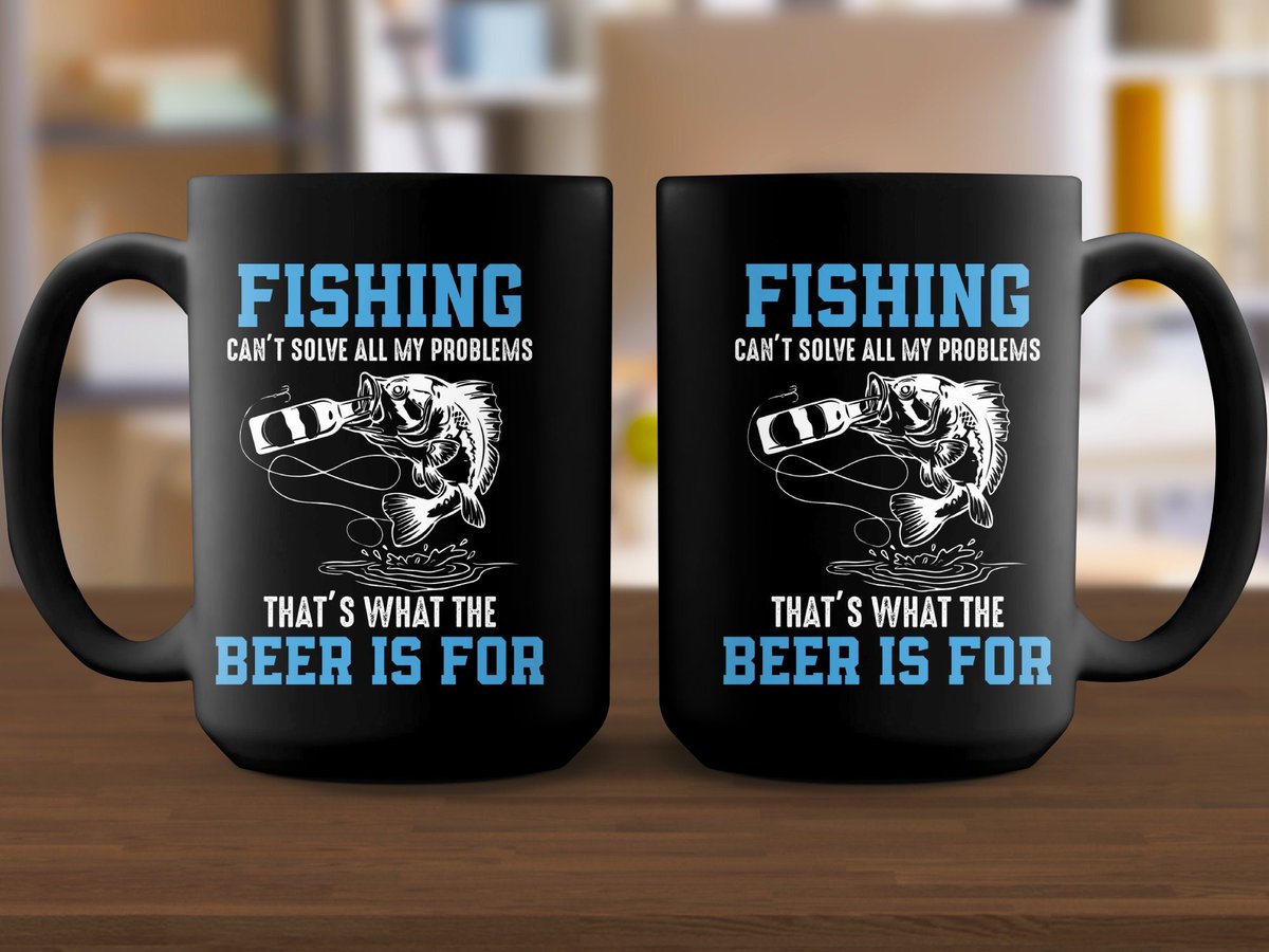 Fishing mug Fishing cant solve all my problems that is what the beer is for mug | fisherman gift | fishing lover gift
etsy.me/3KCyupS
#menstshirt #fishingtshirt #fishingcantsolve #fishinggifts #fishermangifts #giftformen #beermugtumbler #beerglass #funnybeergla