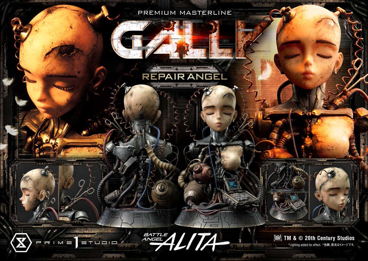 deviltakoyaki's tweet photo. 1/4 scale Gally Repair Angel statue by Prime 1 Studio (size: H:20cm W:12cm D:14cm) will be available for pre-order on P1 website today, 6th APR 3PM JST.
Std. version: $399.00 
https://t.co/IKUXNYfAvl
#Prime1Studio #RustyAngel #BattleAngelAlita https://t.co/l7uwHH6zKb