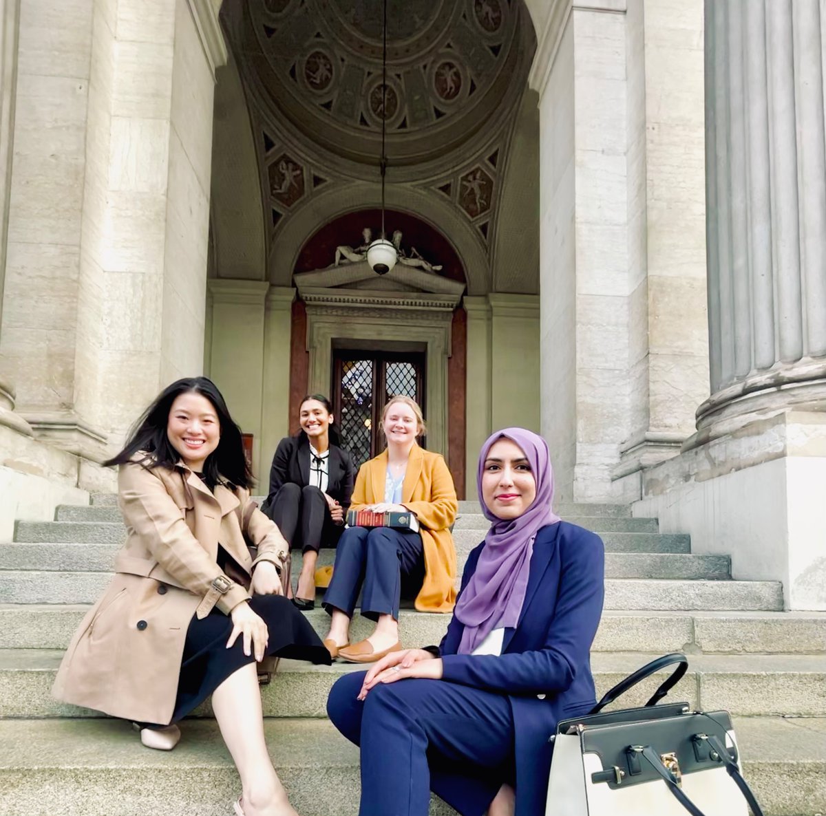 And that’s a wrap for the 30th Vis Moot! This has been the highlight of law school and I could not have imagined ending law school like this! What an incredible experience to have mooted in Vienna with a powerhouse of a team❤️ 
<a href="/UCalgaryLaw/">UCalgary Law</a> @LawDeanHolloway <a href="/LizWhitsitt/">Elizabeth Whitsitt</a>
