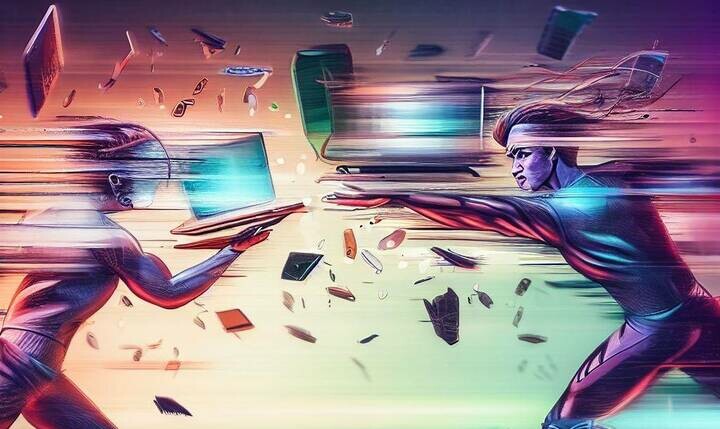 heidi_news's tweet photo. Entre les pro et les anti-IA, bientôt la guerre? Au sein de notre rédaction, elle couve... Voilà qui préfigure l'émergence de l'intelligence artificielle comme sujet de clivage politique, d'après notre journaliste Yvan.
👉 https://t.co/zvDoS7JK1j https://t.co/IeQaQpBs5u