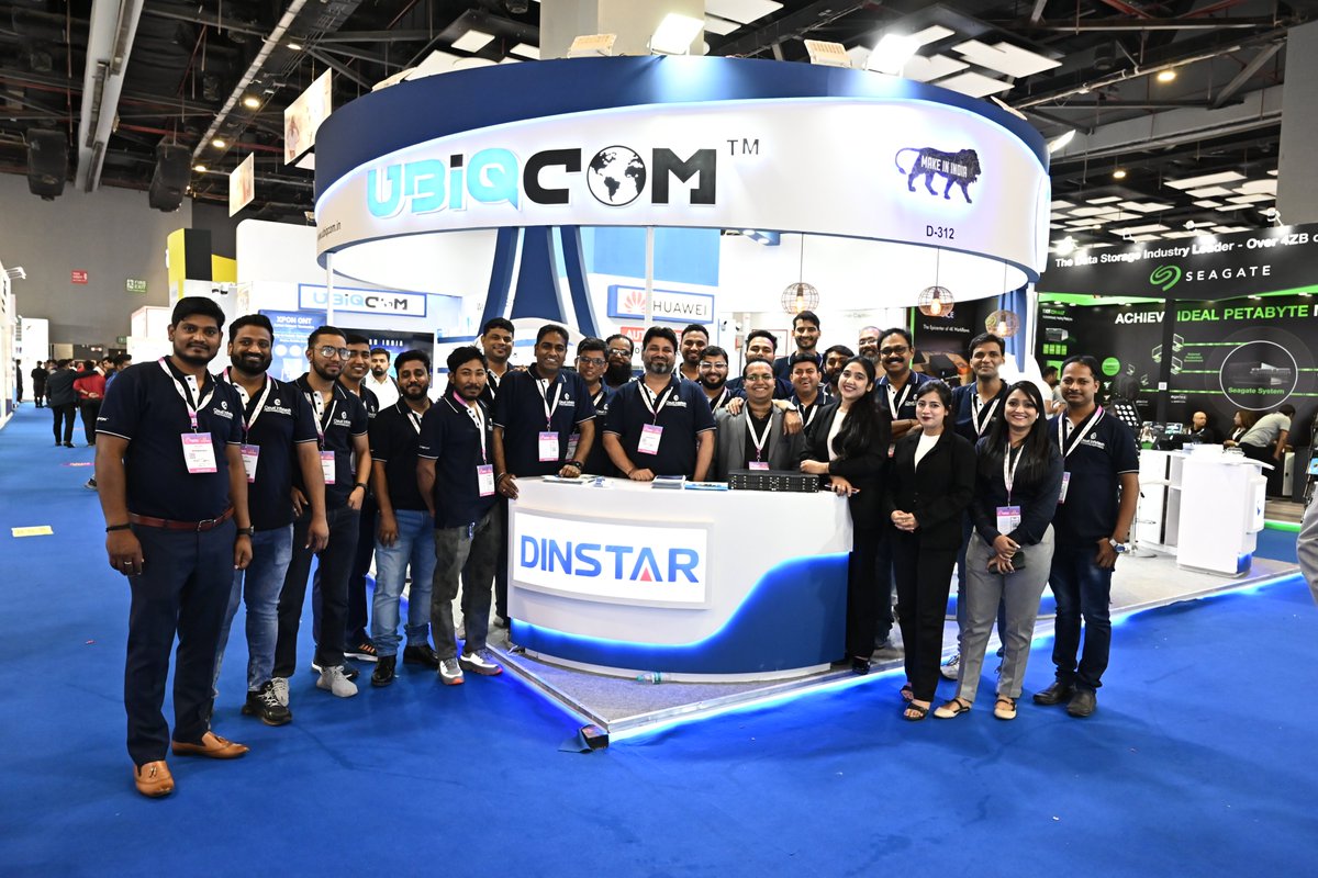 dinstar_voip's tweet photo. It was a wonderful experience at the 30th #Convergence India Expo. Thanks to our partner @CloudInfotech1 for showing #Dinstar VoIP products.
#ConvergenceIndiaExpo
#voip
#ipcommunication https://t.co/ehkOkVIsGg