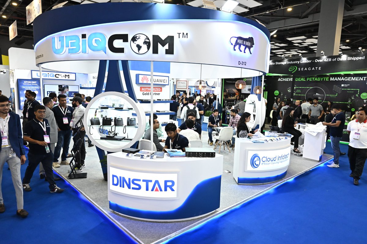 dinstar_voip's tweet photo. It was a wonderful experience at the 30th #Convergence India Expo. Thanks to our partner @CloudInfotech1 for showing #Dinstar VoIP products.
#ConvergenceIndiaExpo
#voip
#ipcommunication https://t.co/ehkOkVIsGg