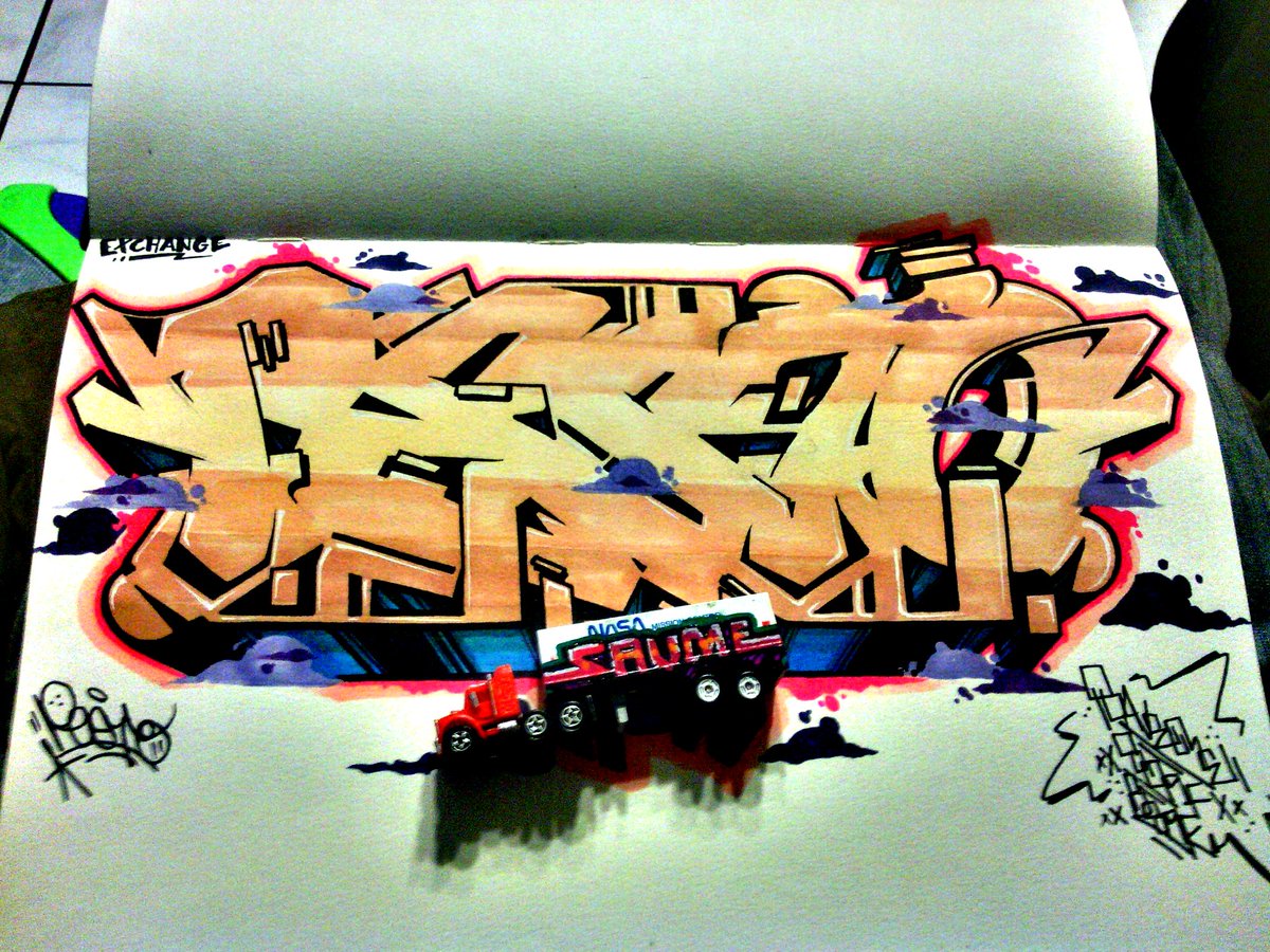 savmeone's tweet photo. I like to draw other people's names a lot...
It is a good way to explore connections, hang-offs, and letter flows.
Here's a handful!
Herok, Steve, Plush, Pesto✏️🫡
#Savme #Herok #Noche #Steve #Plush #Pesto #Graffiti #Typograffiti #Letters #Blackbook https://t.co/dUK1Ge59Tt
