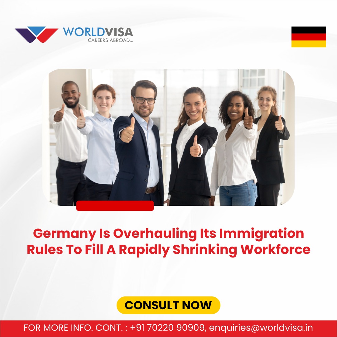 teamworldvisa's tweet image. Germany is overhauling it's immigration rules to fill a rapidly shrinking workforce.

Want to work &amp;amp; Settle in Germany?

#germany #germany🇩🇪 #germanypr #germanyimmigration
#germanyimmigrationconsultant #settleingermany #permanentresident #permanentresidency #germanyvisa