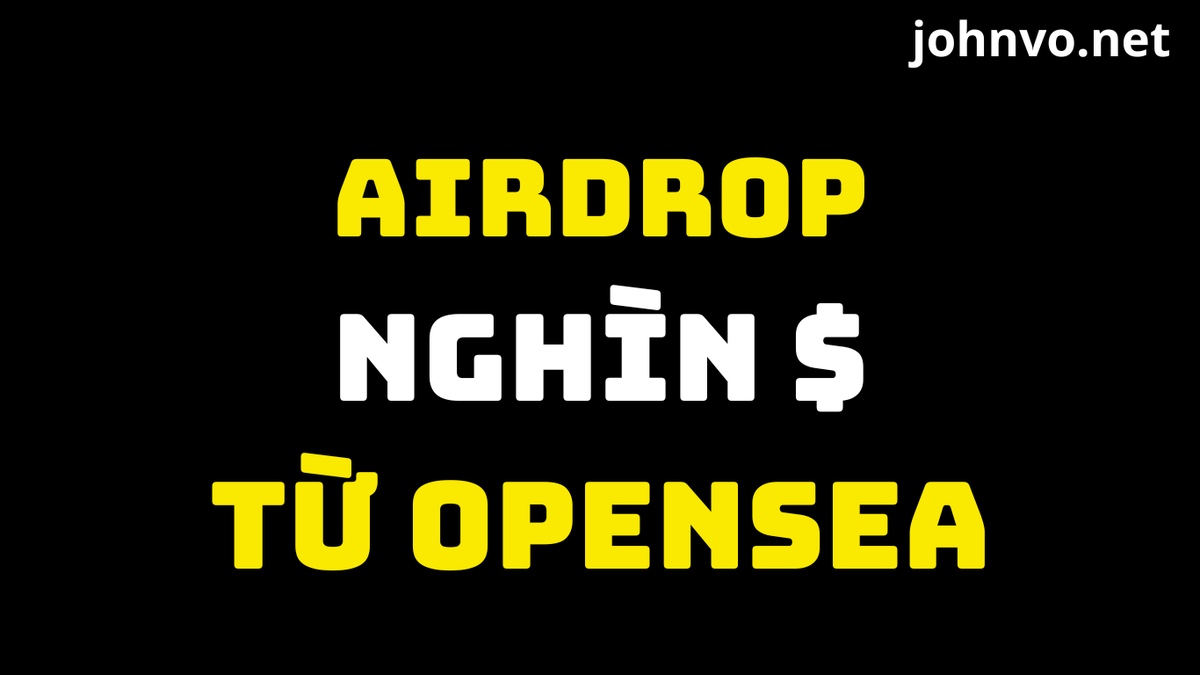 Johnvo10x's tweet photo. AIRDROP NGHÌN $ CỦA OPENSEA SẮP NỔ?

Opensea  vừa ra mắt opensea pro, đây có thể là một nước đi cuối để tung quả airdrop nghìn $ và lấy lại thị phần  từ blur?

Opensea được định giá 13,3 tỷ đô la với vòng gọi vốn gần đây nhất là Series C trị giá 300 triệu$. Và hiện tại vẫn chưa có token

Ok, RT và lưu nó lại để làm tránh lỡ tàu kèo này