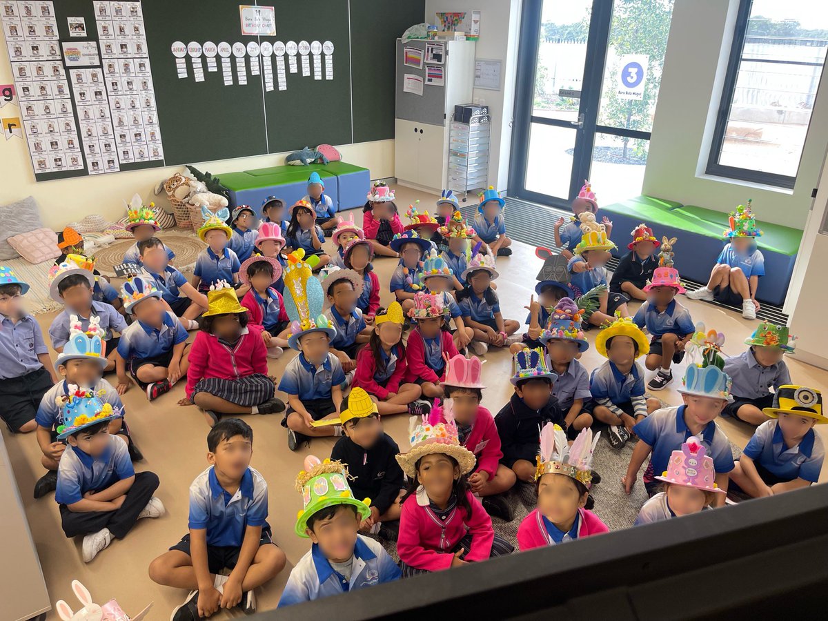 EPPS had their very first Easter Hat Parade! Happy holidays everyone 🐣🐰 <a href="/EdmondsonParkPS/">Edmondson Park Public School</a>