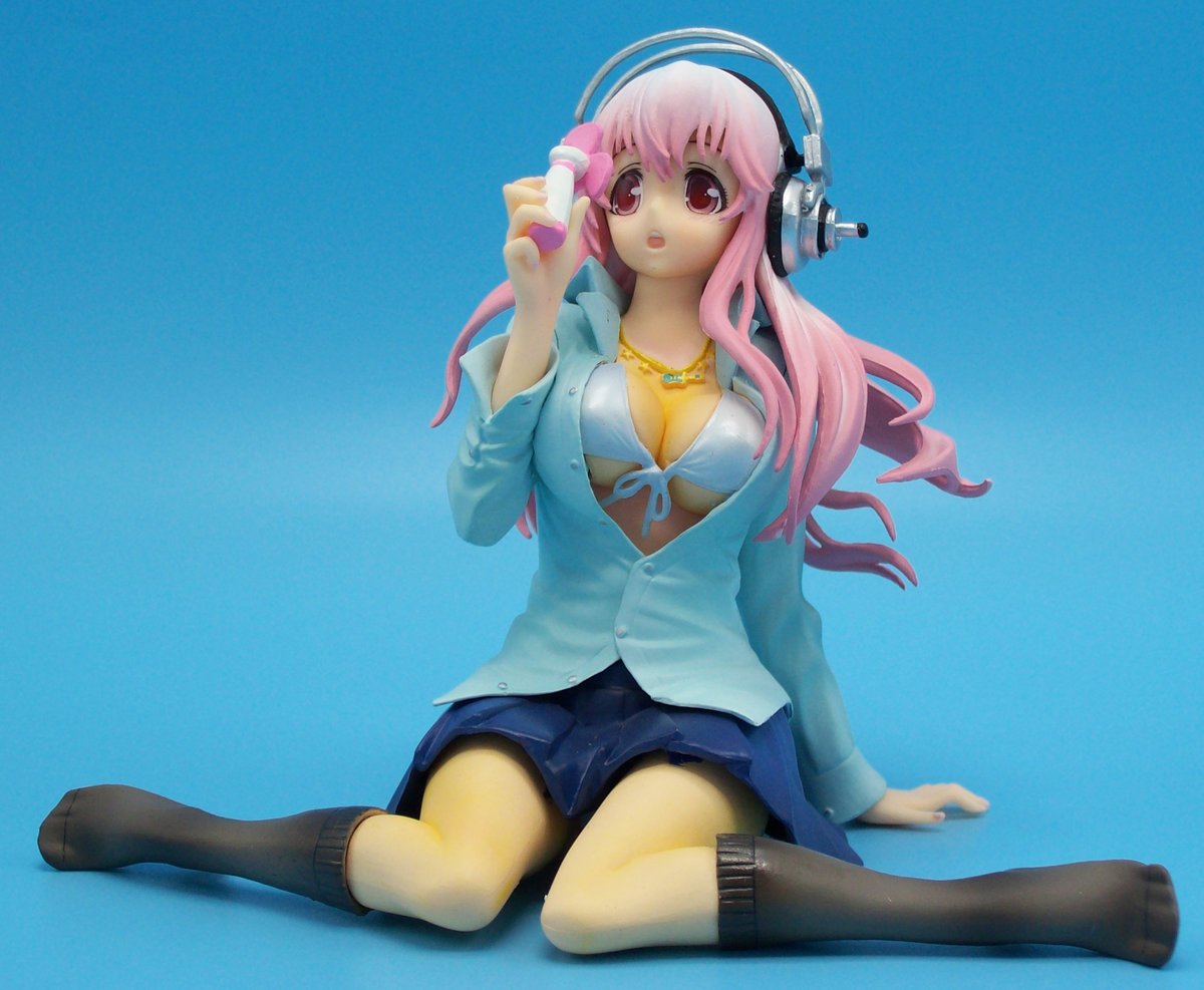 sonicofigures's tweet photo. ☆ - Super Sonico 【 Prize Figure 】 - Seikatsu Micchaku Shuzai Special Figure - Kyou wa Atsui Desu ver. https://t.co/zZHQnyxk2f