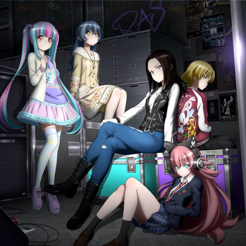 hourlylock's tweet photo. RAISE A SUILEN 2nd Single Back Jacket https://t.co/8IjkcyOb5H