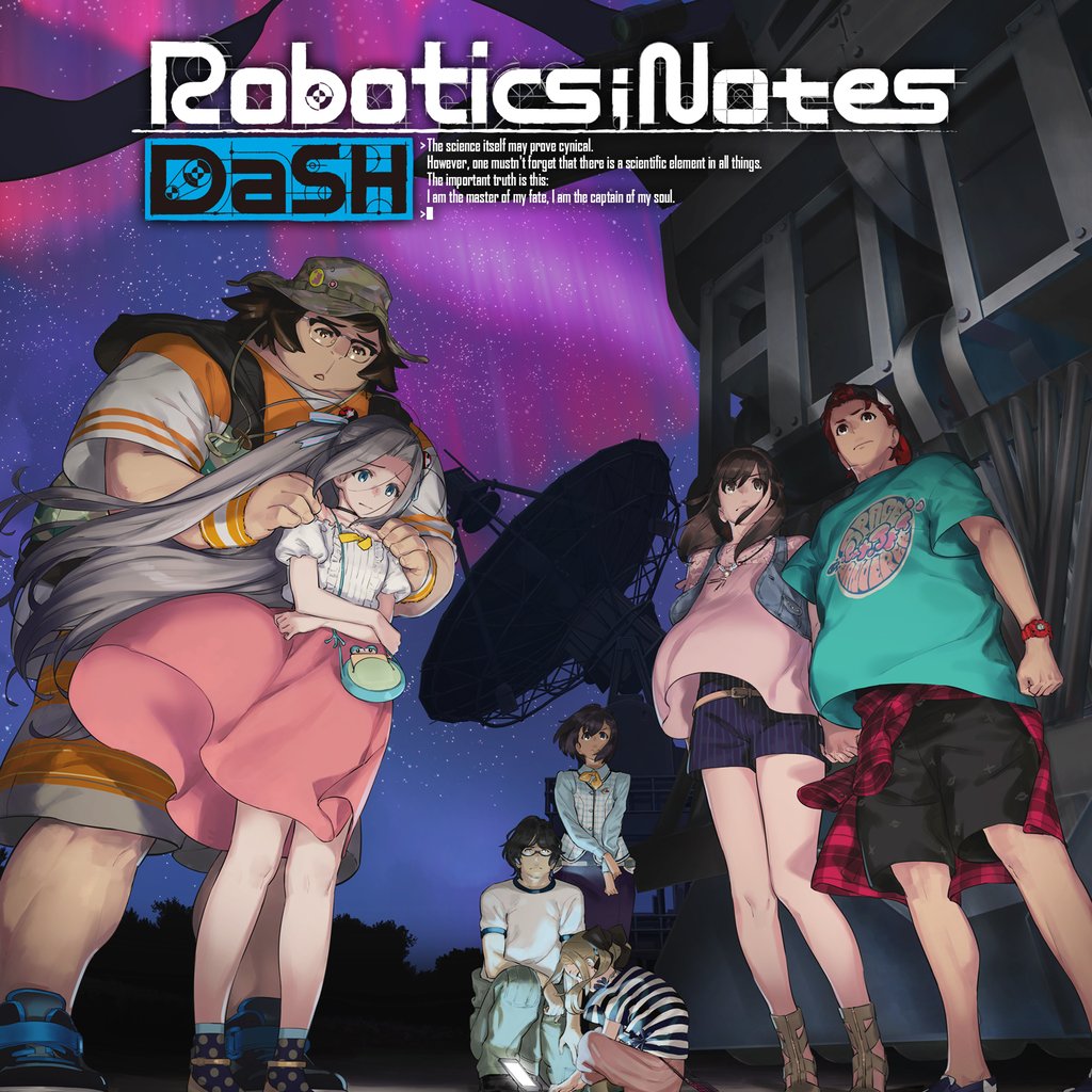 sciadvbott's tweet image. I can't believe people unironically like Robotics;Notes DaSH.