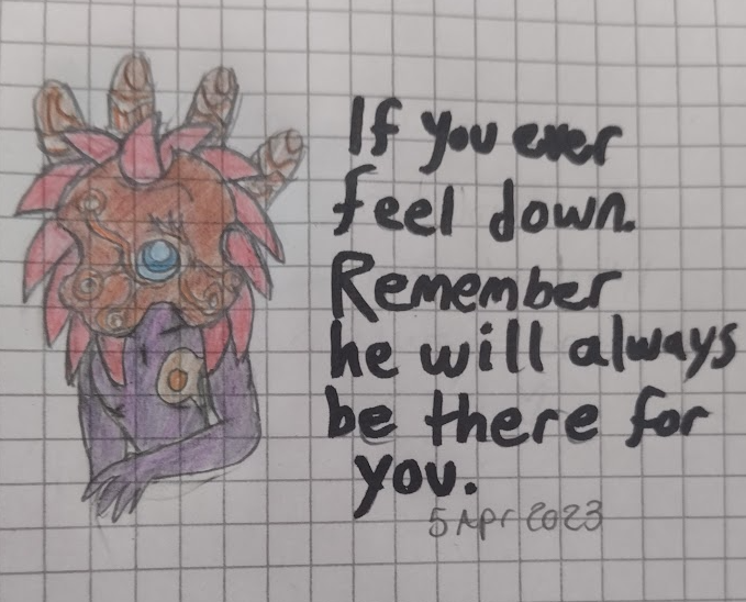 Leshy_is_cool's tweet photo. Windblight(Mostly a comfort drawing for a friend of mine)
One of the very few times I ever decided to draw w colors on paper, turned out great tbh
#Breathofthewild #fanart #Windblightbotw #Windblightganon #traditionaldrawing #traditionalart https://t.co/qxn7rGig2i