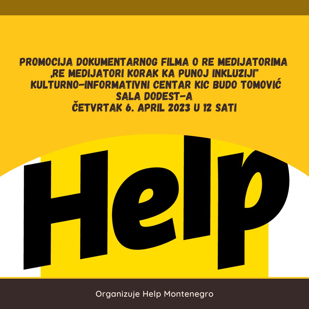 #helpmontenegro #EvropskaUnija #EUzaCG #RomaDay #remedijatori #helpgermany