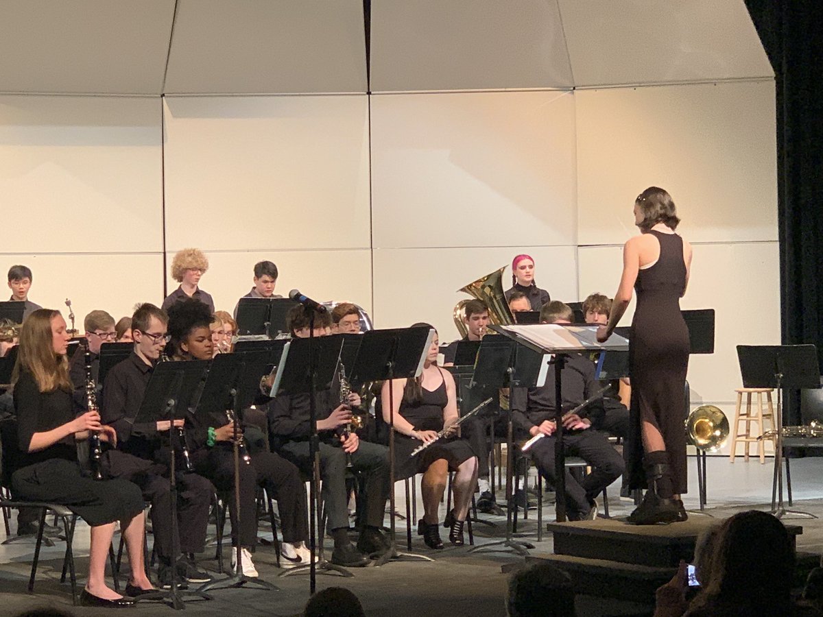 Kudos to our band program!  Jazz band, concert band, symphonic band and wind ensemble warmed up my heart this evening.  We had a student conducting for the first time; she wants to be a band teacher!  <a href="/southridgehigh/">Southridge High</a>