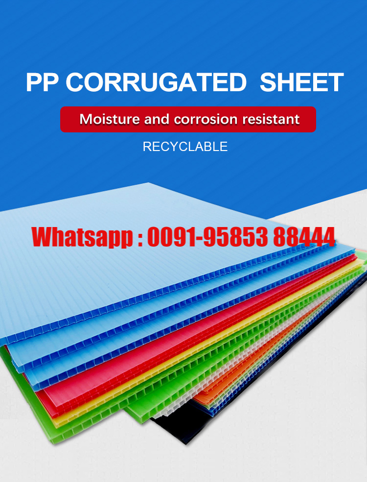 We are a manufacturer and exporter of #Sunpacksheet #coreflute #coroplast #corflute #ppsheet #pphollowsheet #corflutesign #correx #corrugatedsheet #plasticcorrugated #corrugatedplastic #flutesheet #coroplastsigns
Please WhatsApp for more details or email
