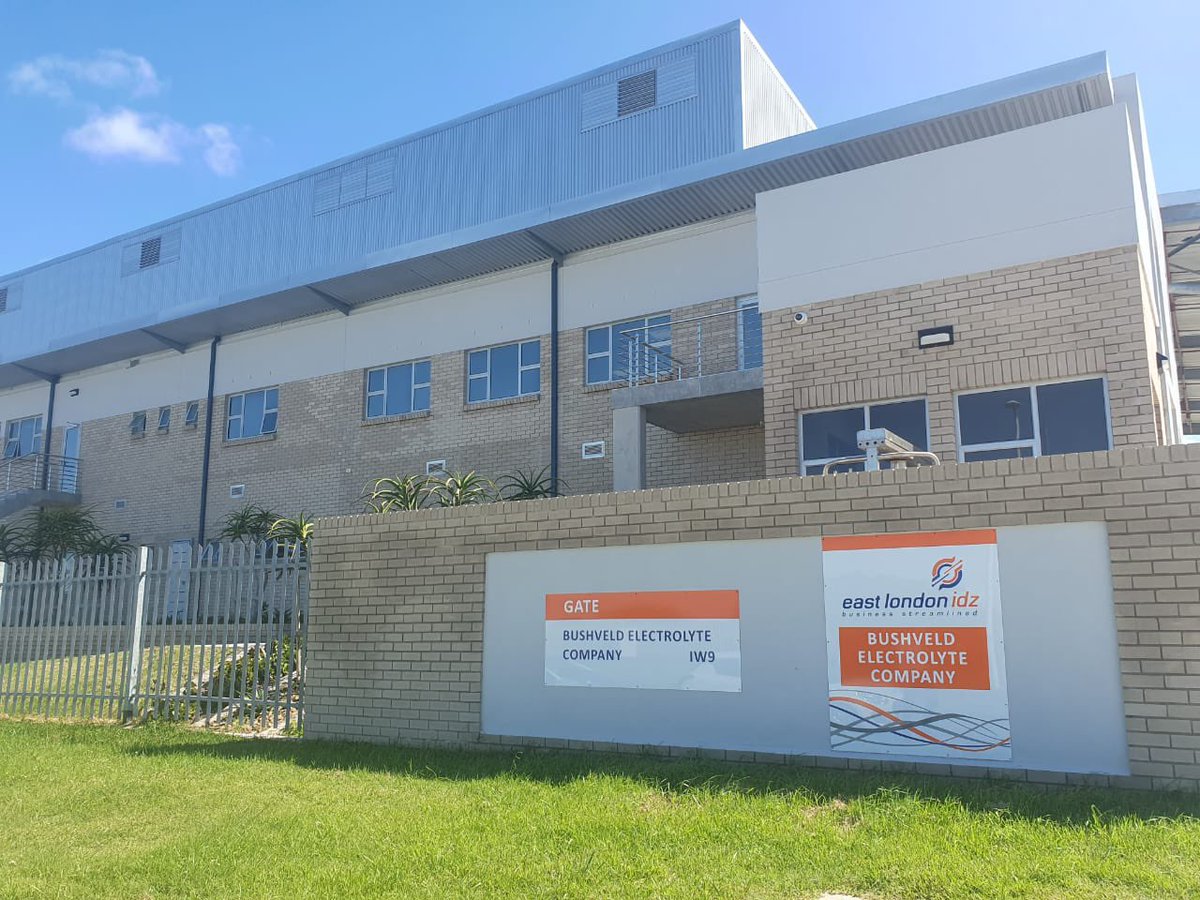 We are making great progress with our Belco plant with a targeted annual capacity of 8 million litres of vanadium electrolyte.#vanadium #renewableenergy