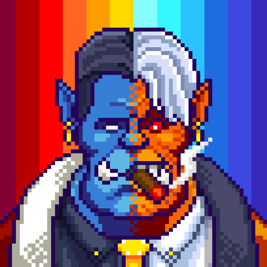 Two Face Orc T-Shirt will be available as Orc Merch! Stay tuned.

#merchandise #orcpunk #nft #nfts #polygonnft #nftcommunity #pixelartnft