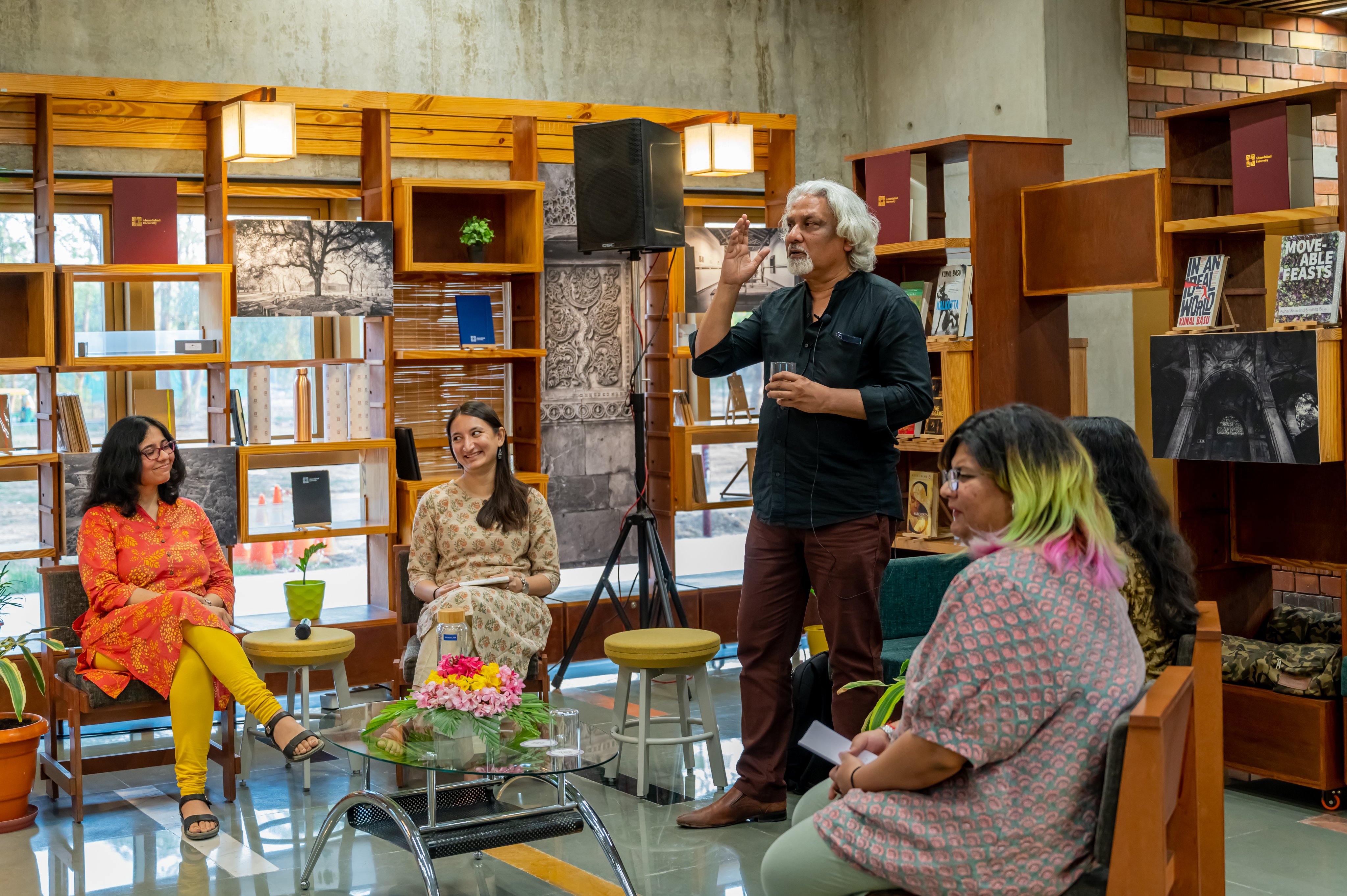 Ahmedabad University on Twitter "Novelist Kunal Basu, Distinguished