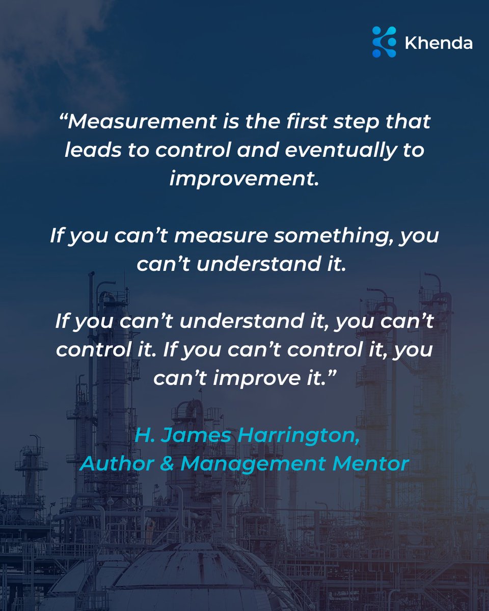 Measurement is key to control and improvement. As Khenda, we offer digital lean manufacturing solutions to empower companies with critical data analysis. Join the digital transformation and try our 2-week free PoC today #AI #Industry40 #DigitalLeanManufacturing