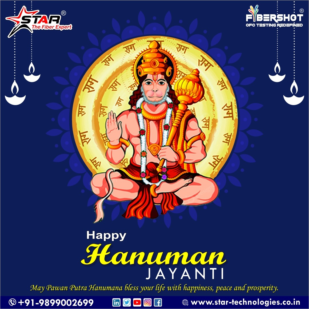 StarInfomatic's tweet photo. #StarInfomatic wishes you a blessed and prosperous Hanuman Jayanti. May Lord Hanuman give you peace, joy and courage. Jai Shri Ram! Jai Bajrangbali.

#HanumanJayanti #hanuman #hanumanjanmotsv #hanuman #hindu #hindutva #hinduism #hindu https://t.co/QGKvVadYub