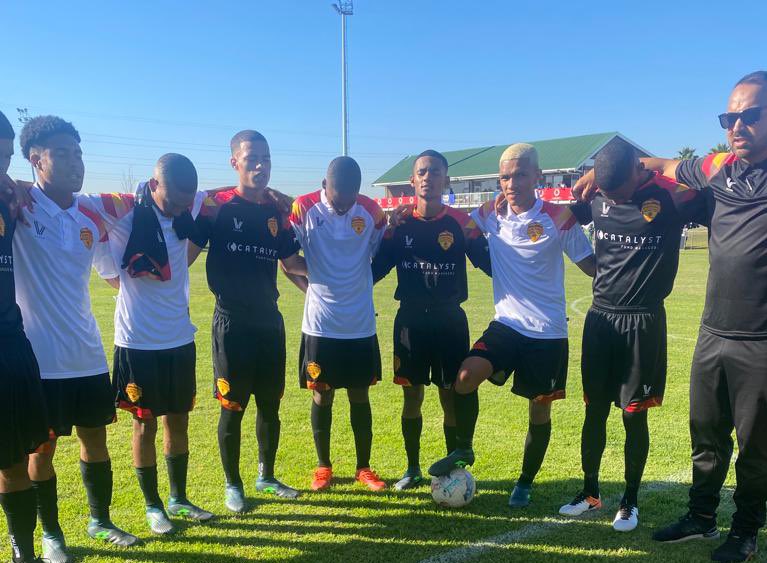RygersdalFC's tweet photo. Day one was pretty epic with us scoring the winner in the dying moments of a tense game. Today we’re up against NFD side @HungryLionsFC and Saturday it’s the big one against @SuperSportFC 😬 https://t.co/i0xI3WqS5z