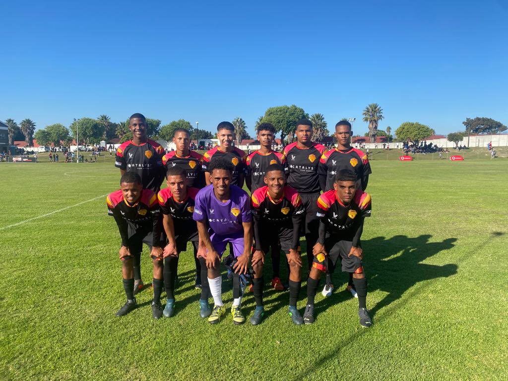RygersdalFC's tweet photo. Day one was pretty epic with us scoring the winner in the dying moments of a tense game. Today we’re up against NFD side @HungryLionsFC and Saturday it’s the big one against @SuperSportFC 😬 https://t.co/i0xI3WqS5z