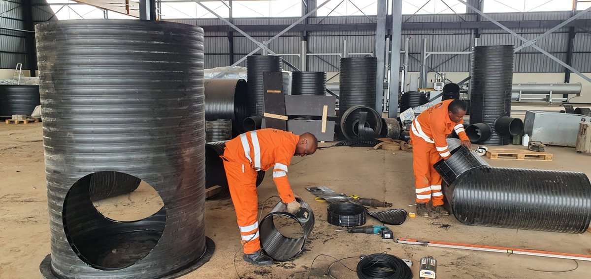 megapipes's tweet photo. Innovation and sustainability is at the heart of our technology & it is a great honor to be involved with the Government’s water infrastructure development agenda.
Contact us today: +254 780290318 | sales@megapipes.com
#waterinfrastructure #offsitebuild #innovation #engineering https://t.co/7BFZ0J5pdi