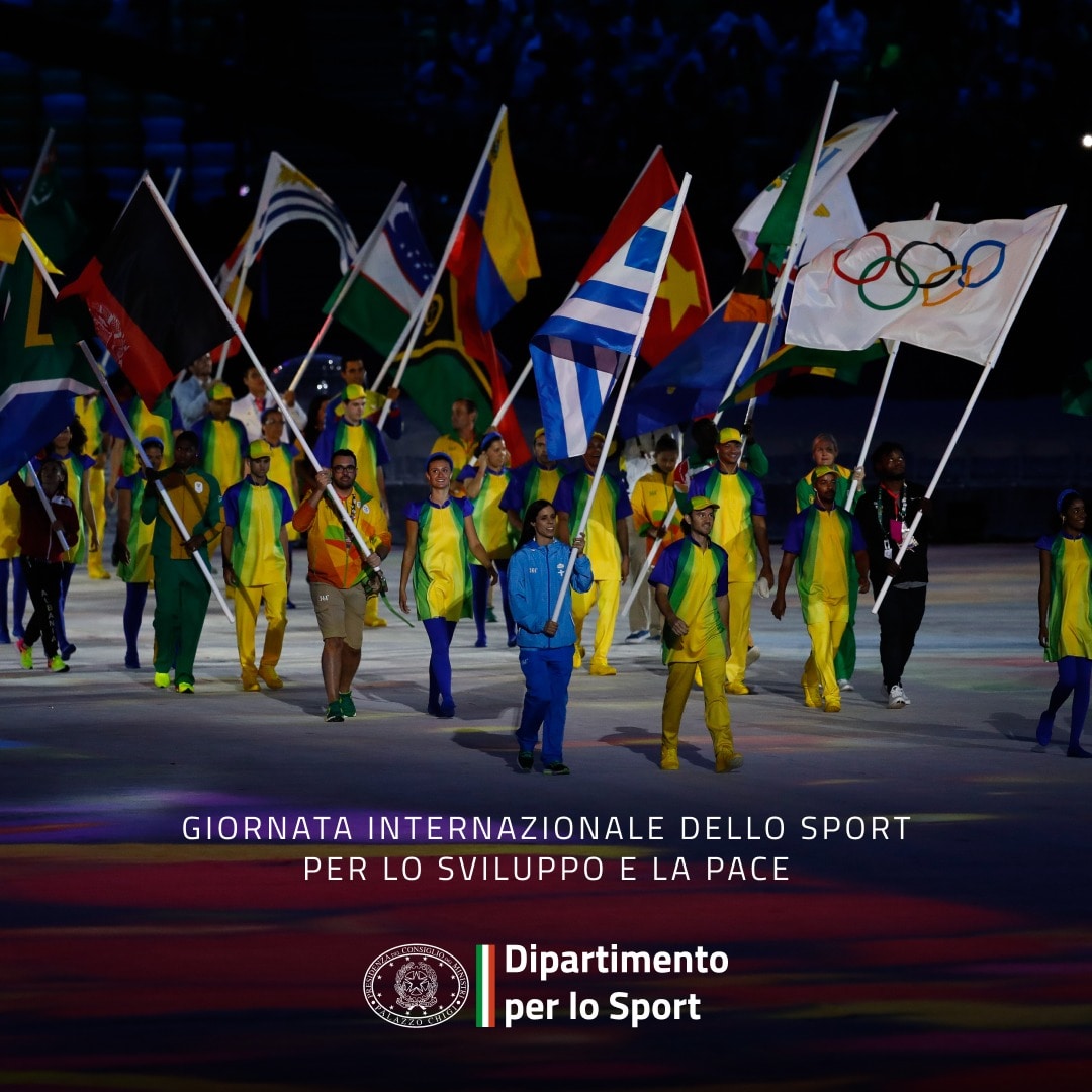 SportGoverno (@sportgoverno) on Twitter photo 🌎 Oggi è la Giornata Internazionale dello Sport per lo Sviluppo e la Pace!
🤝 Lo #sport è uno strumento per rafforzare lo sviluppo sostenibile e la pace, promuove l’integrazione e un leale confronto fra i popoli.
🔗 sport.governo.it/it/notizie/gio…
<a href="/andreaabodi/">Andrea Abodi</a>
#SportDay 🌎 Oggi è la Giornata Internazionale dello Sport per lo Sviluppo e la Pace!
🤝 Lo #sport è uno strumento per rafforzare lo sviluppo sostenibile e la pace, promuove l’integrazione e un leale confronto fra i popoli.
🔗 sport.governo.it/it/notizie/gio…
<a href="/andreaabodi/">Andrea Abodi</a>
#SportDay