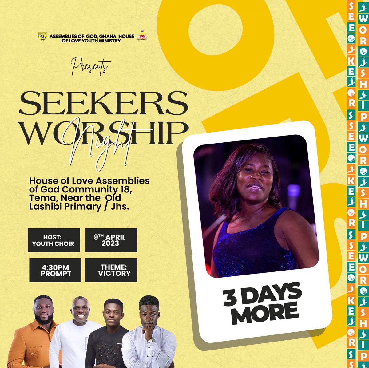 #Seekerswprship
#SWN23
#Victory 
⁦<a href="/AG_USA/">Assemblies of God US</a>⁩ 
⁦<a href="/AssembliesOfGod/">Assemblies Of God</a>⁩ 
 ⁦<a href="/MOGmusic_/">MOGmusic</a>⁩ 
⁦<a href="/HouseofloveY/">HOLAG Youth Ministry</a>⁩