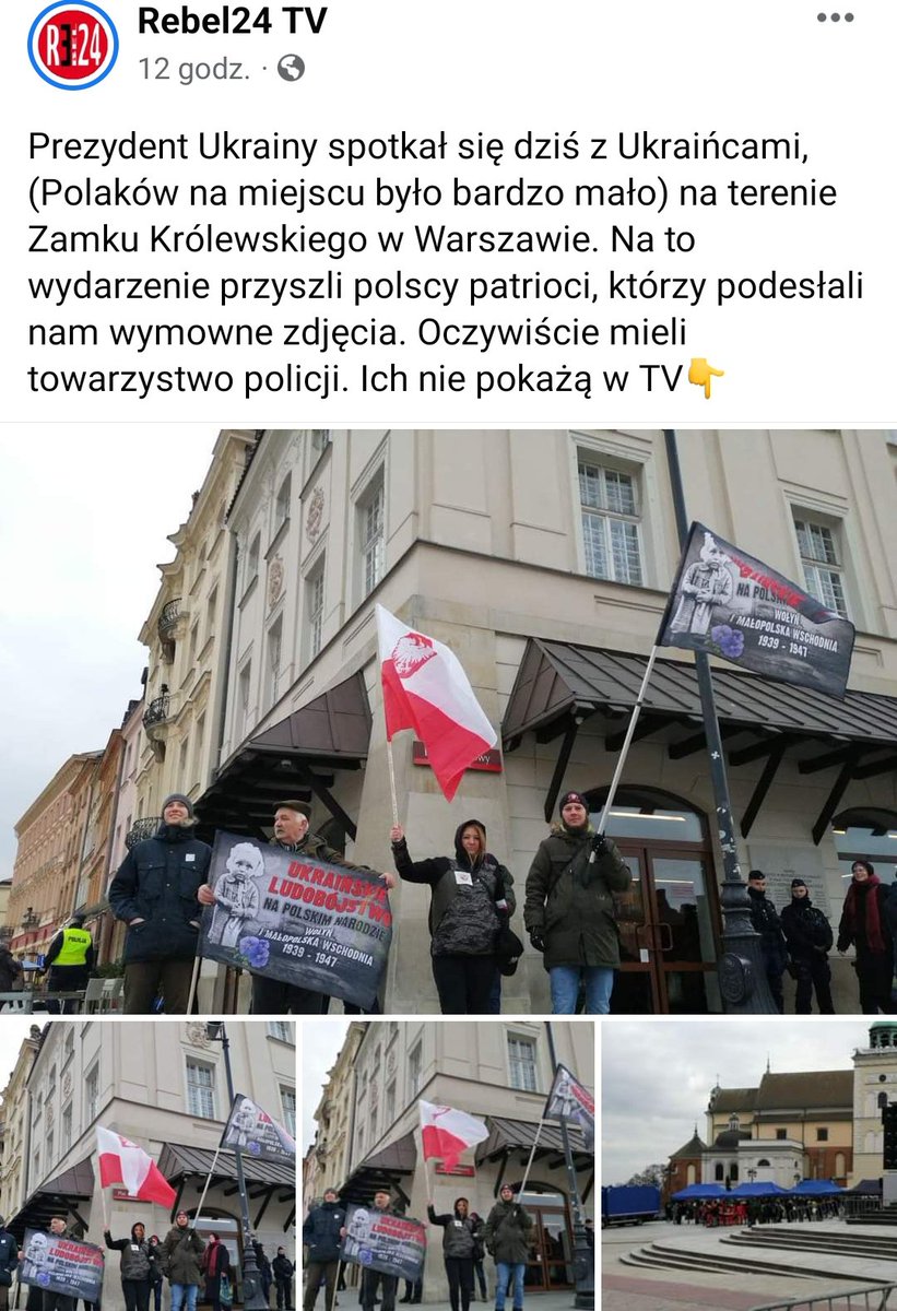 Kasiasok123's tweet photo. Policja spisywała Polaków, którzy przypominali wczoraj o nierozliczonym ukraińskim ludobójstwie na polskim narodzie! @_jedrus_ https://t.co/JQjXlpi8xE