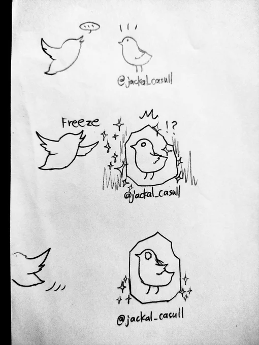 Twitterトレンドに凍結祭りが浮上している時の🐣 