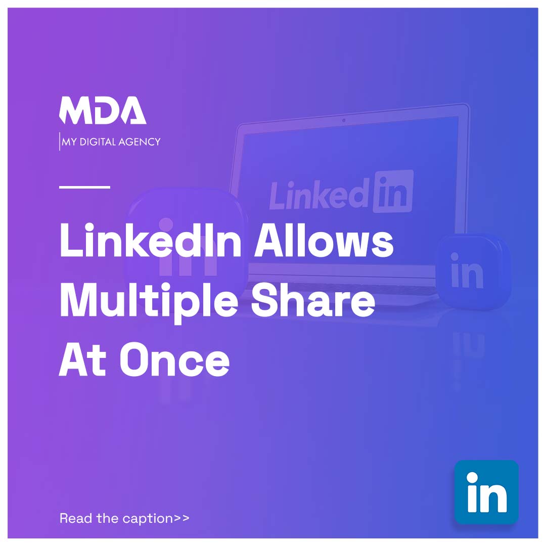 MyDigiAgency's tweet photo. #LinkedIn has added a new feature where a user can select multiple people for sharing a post. LinkedIn’s new update is a helpful tool for businesses, marketers, and professionals who need to focus on a particular audience with their content.

#socialmedia #linkedinupdate https://t.co/jILN9gWQrI