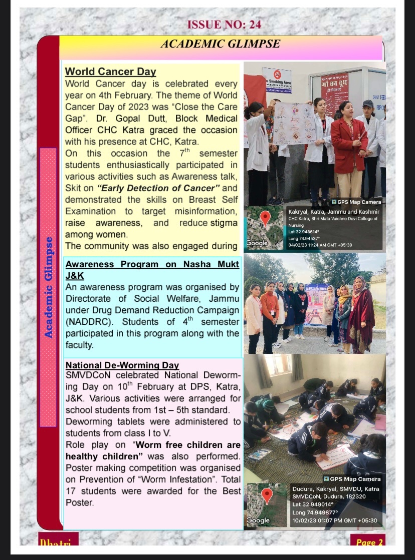 SMVDCoN's tweet photo. Dhatri  January-March 
Issue no.24 https://t.co/ROKIAlHlCs
