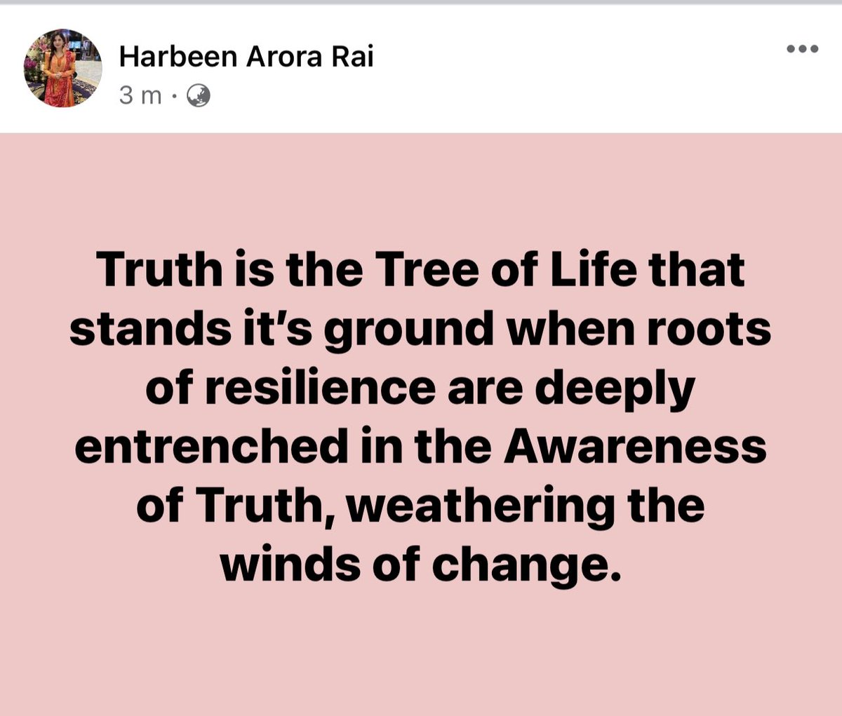 creativeliving's tweet photo. Truth is the Tree of Life that stands it’s ground when roots of resilience are deeply entrenched in the Awareness of Truth, weathering the winds of change. https://t.co/xKwBtY7uuV