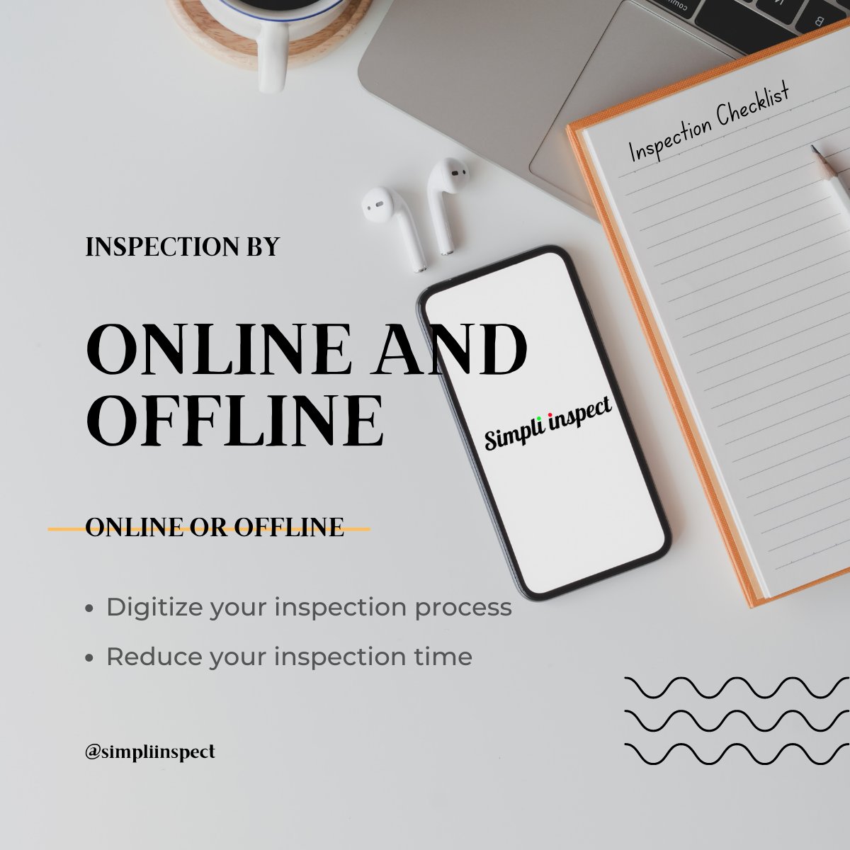 simpliinspect's tweet photo. Today we do inspection by online with #AI. #Simpliinspect is a replacement tool for your manual #inspection. But this #app or #iot based software or #whatsapp based inspection is for expedite work and increase accuracy. https://t.co/lxRqfxAJFc